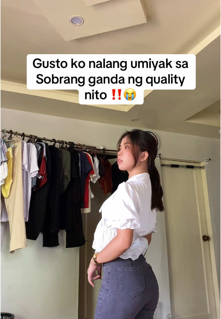 Sobrang high quality sulit na sulit sa presyo nya😭 #womentop #topforwomen #womenblouse 