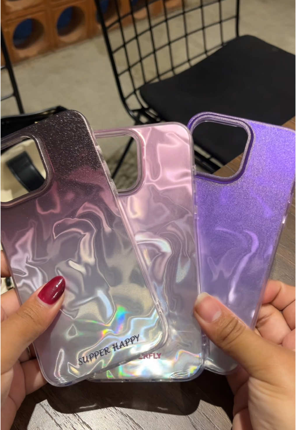 kalian lebih suka warna yg mana nih?!! #fyp #hardcase #waterry #ombre #hologram #fypgakni 