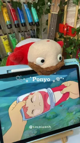 °:•.🐠*.•🪸.•:° Ponyo nè  #studioghibli #cazoixanh #artist #ghiblistudios #ponyo #ghibli #ponyoonthecliffbythesea #ghiblivibes 