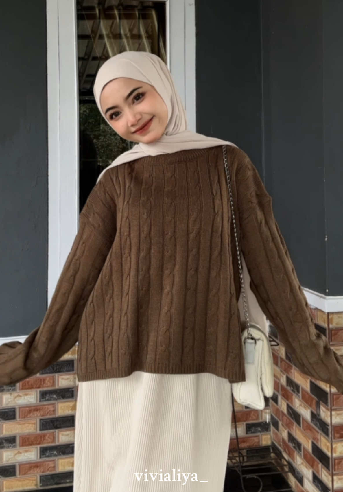 @@damawa.cloth #sweater #sweaterwanita #ootdsweater #sweaterrajut 