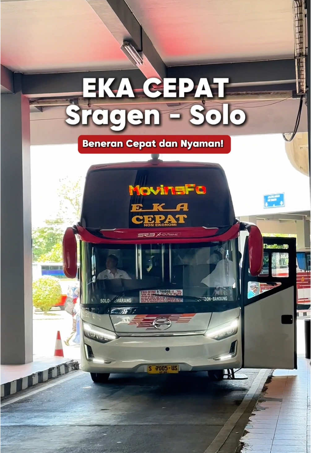 Woohoo! Dapet EKA CEPAT unit baru. Lagi nyuap makanan langsung lompat buat nyegat unitnya 🤣🤣 . . #ekacepat #poekacepat #ekacepatnonekonomi #busnonekonomi #busreview #buscommunityindonesia #busmania