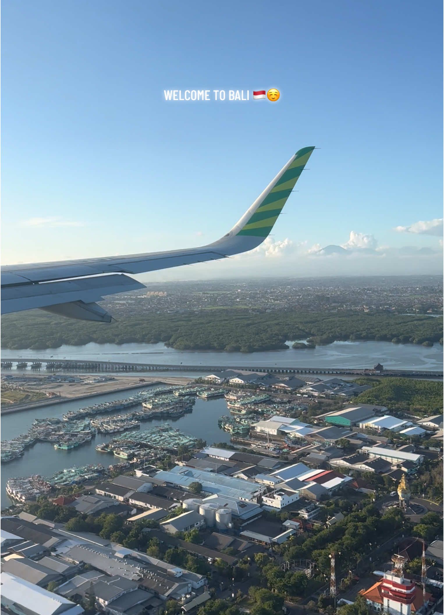 Moment Landing di Bali With #Citylink✈️ #welcome #to #bali  Part-II