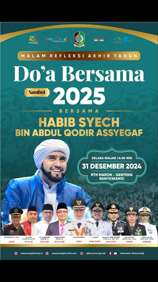 Mari kita bersholawat kepada junjungan Nabi Muhammad SAW. Bersama Habib Syech