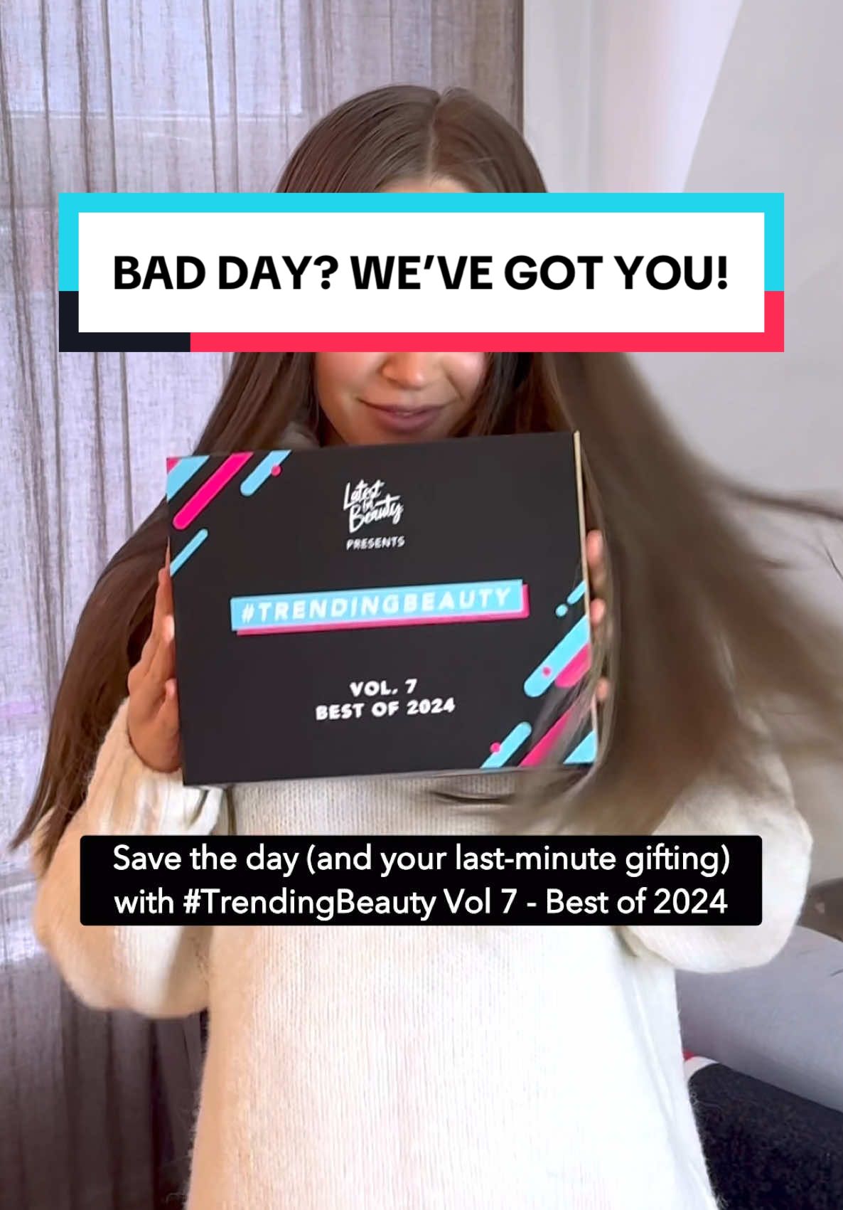 Bad day? Don’t worry – we’ve got your back. 💁‍♀️ Save the day (and your last-minute gifting) with #TrendingBeauty Volume 7 – Best of 2024. The ultimate edit for beauty lovers lands Thursday – don’t miss it! 🎁✨ Lands on 12.12.2024📆🛍️ #LatestinBeauty #beautyessentials #beautyhaul #giftguide2024 #beautyobsessed #GlowUp #beautyonabudget #makeuplover #skincaregoals #hairgoals #TikTokBeauty #tiktokmademebuyit 