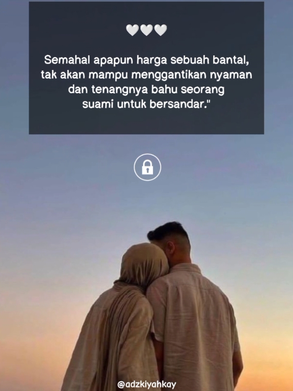 Bahu suamiku untuk bersandar #quotes #story #Relationship #suamiistri #xybca #selfreminder #katakata #foryou #kayladiaryislami #fyp #CapCut 