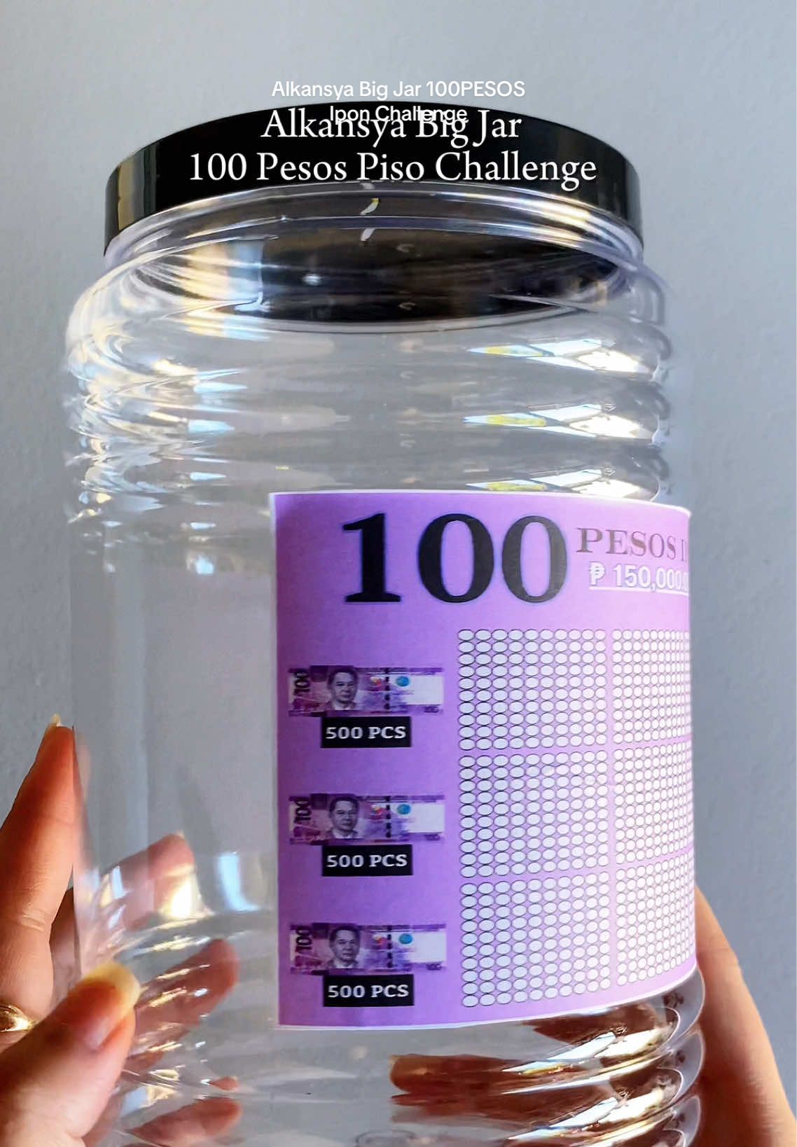 BUY HERE➡️@Shii Collections⬅️ BUY HERE➡️@Shii Collections⬅️ Alkansya Big Jar 100PESOS Ipon Challenge  #iponchallenge #100pesosiponchallenge #alkansyachallenge  #fyp 