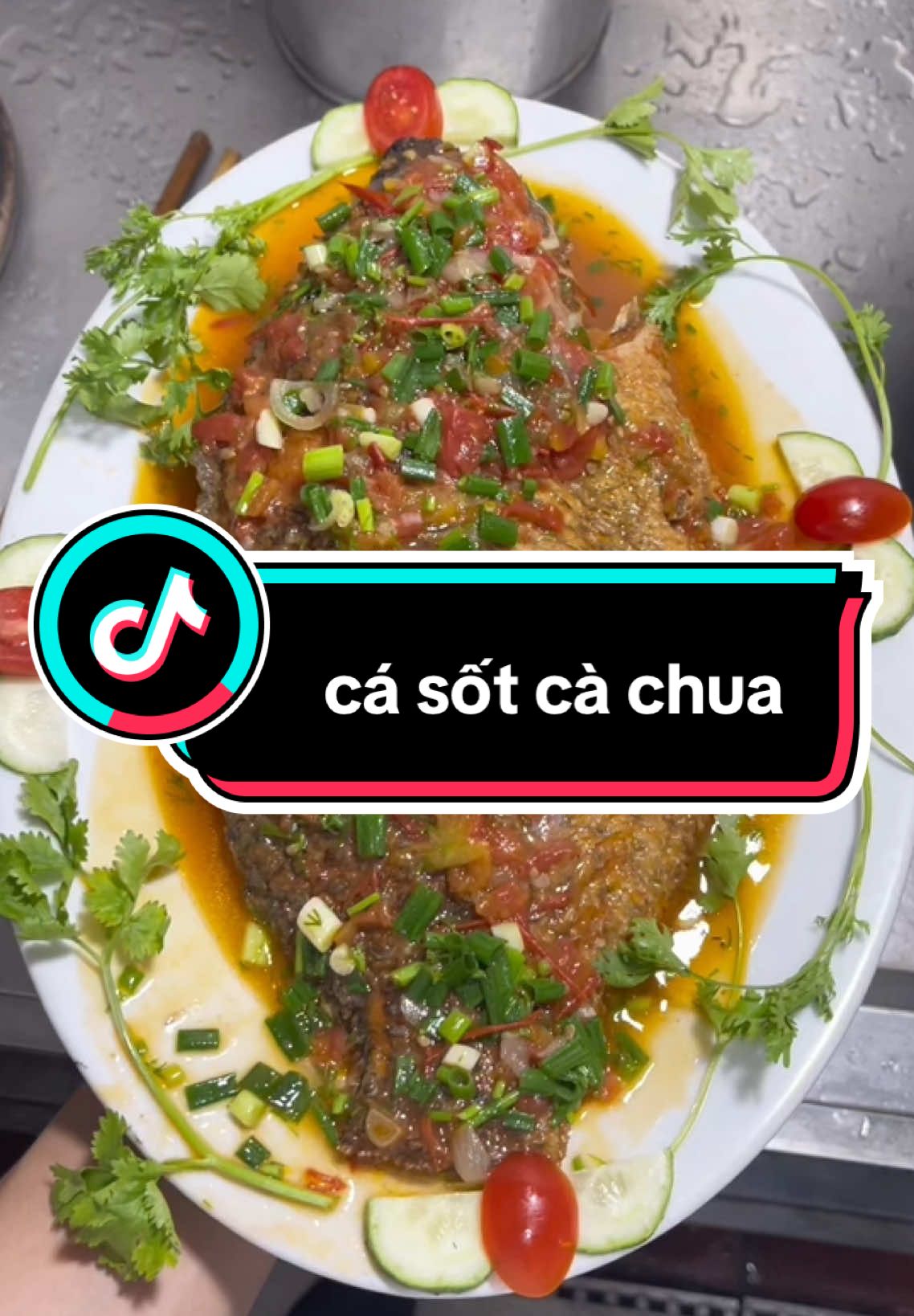 cách làm món cá sốt cà chua đơn giản và đẹp mắt #tiktokfood #daubepphui #toxictilltheend #xuhuongtiktok 