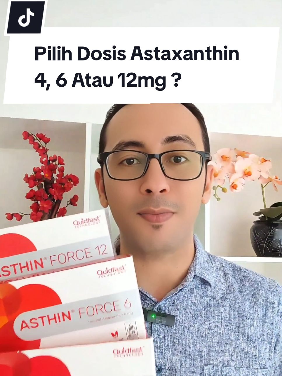 Membalas @tsabbahraisyamumt Dosis Suplemen Astaxanthin perhari sesuai kebutuhan. #astaxanthin #astaxanthinsupplement #asthinforce #jagoanvideotrending 