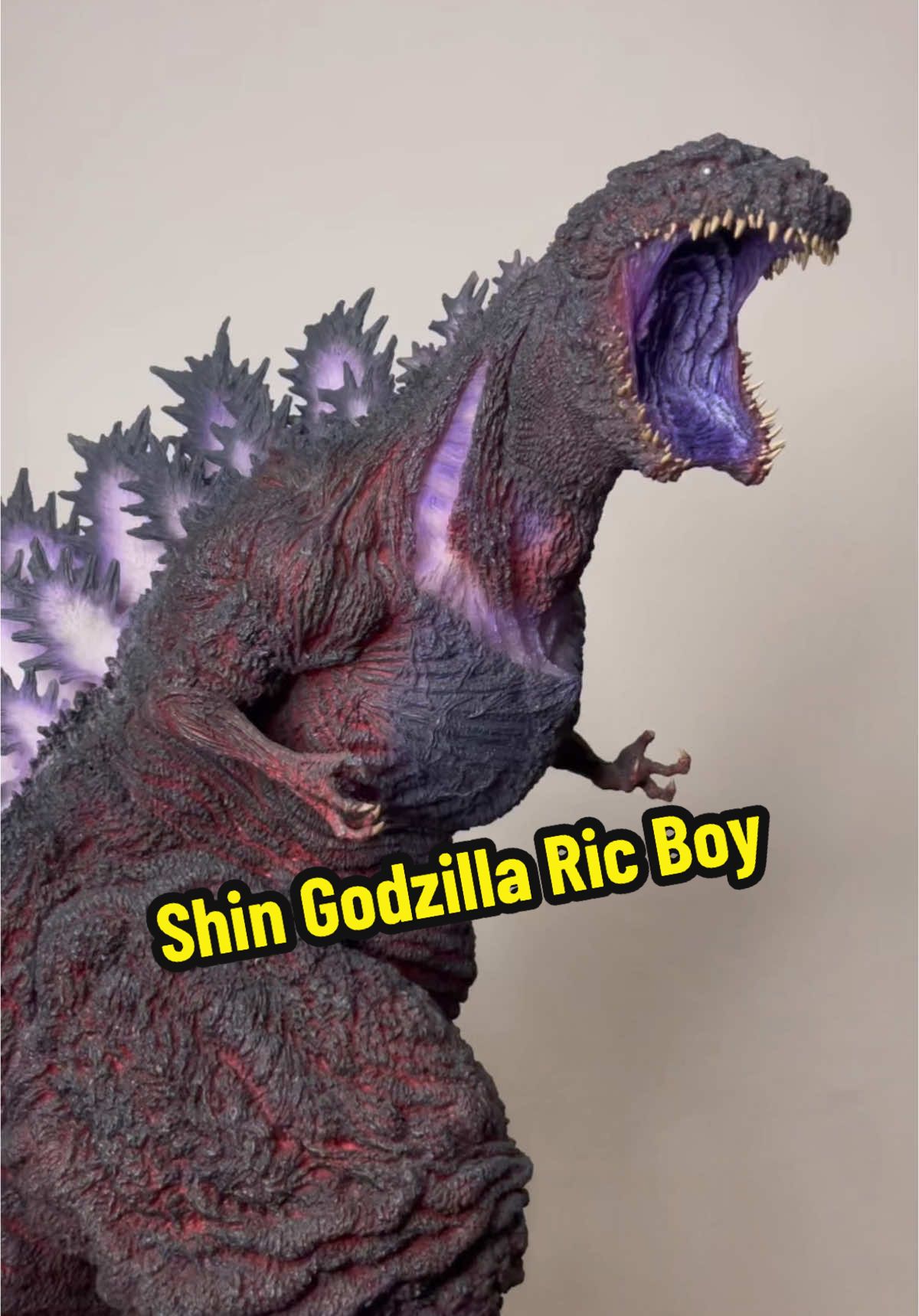 X-Plus Gigantic Shin Godzilla Ric Boy 💜 #monstertoys #monstertoys7 #godzilla #shingodzilla #xplus #gigantic #ก็อตซิลล่า 