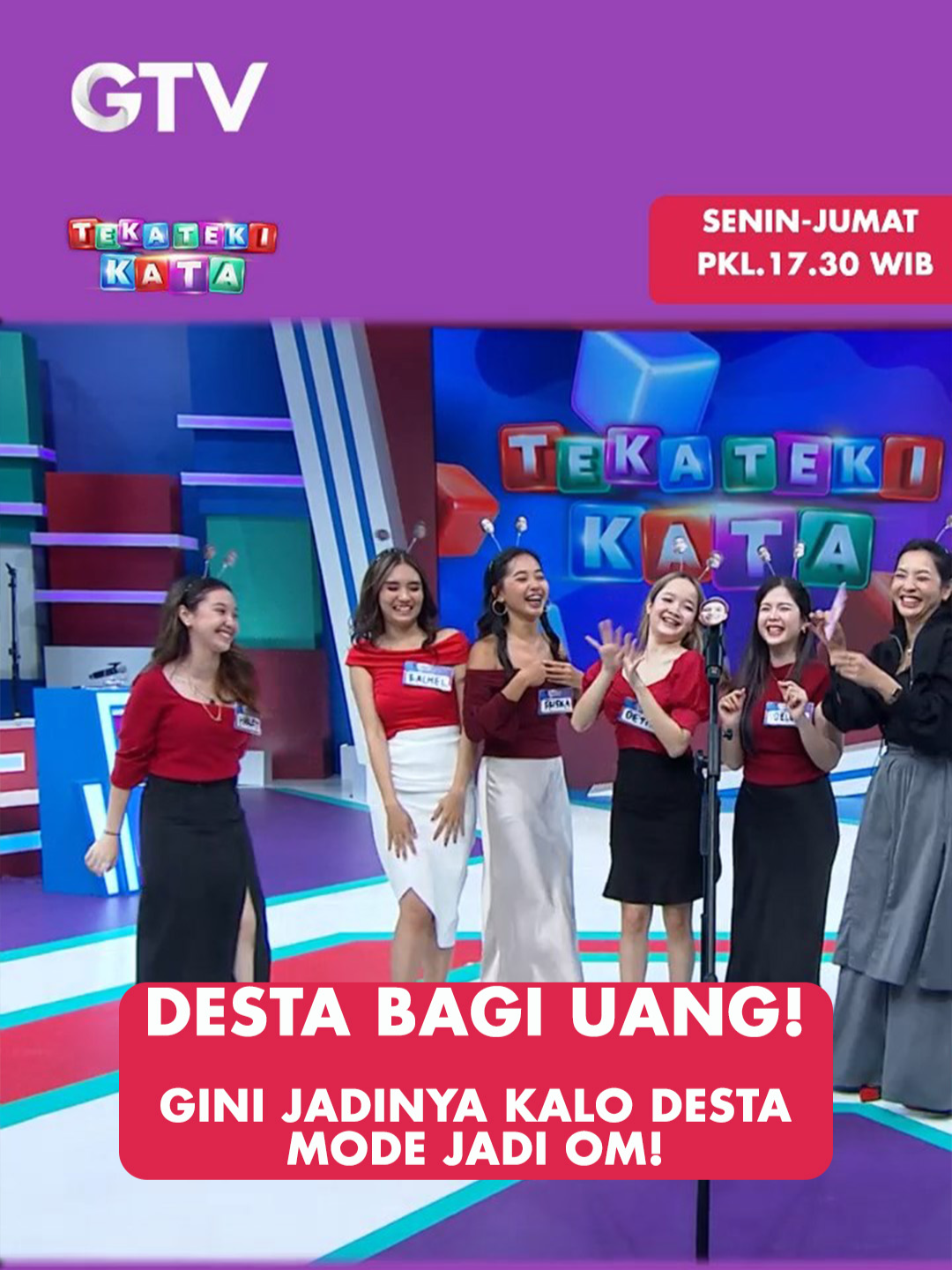 Gini jadinya kalo mode om-om Desta lagi muncul! #GTV #TEKATEKIKATAGTV