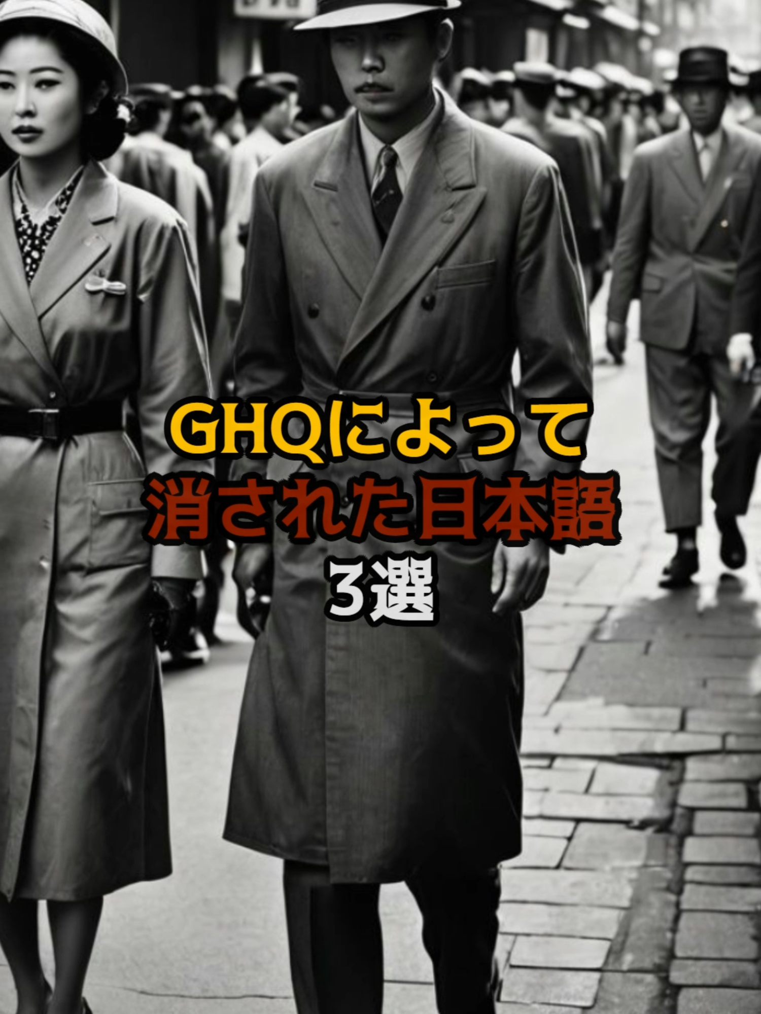 GHQによって消された日本語 #都市伝説 #ホラー #雑学 #GHQ