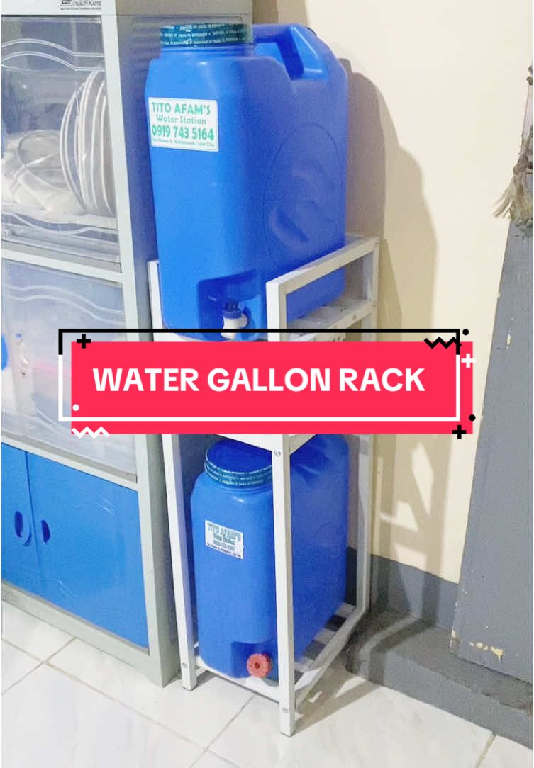 WATER GALLON RACK💯 #fyp #foryou #watergallonrack #exinhome #watergallonstandrack #spacesaver #rack #gallonrack #gallonrackstand #organizer #tiktokaffiliate #affiliatemarketing #affiliate #tiktokviral 