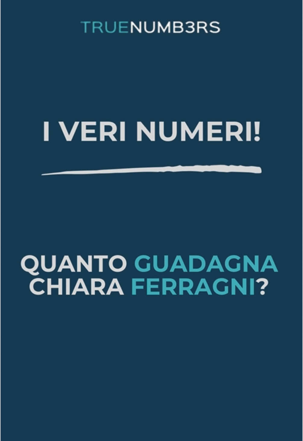 I veri numeri- Quanto guadagna Chiara Ferragni?#numeri #truenumbers #quantoguadagna #chiaraferragni #ai #avatar 