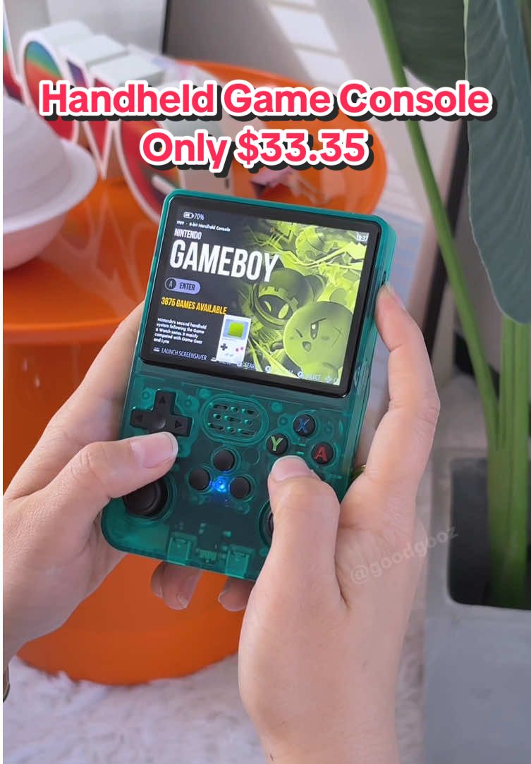 Portable retro game console with 15000+ games,perfect gift #console #game #TikTokShop #tiktokshopfinds #goodgooz #holidaysale #tiktokshopholidayhaul #spotlightfinds #gifts 