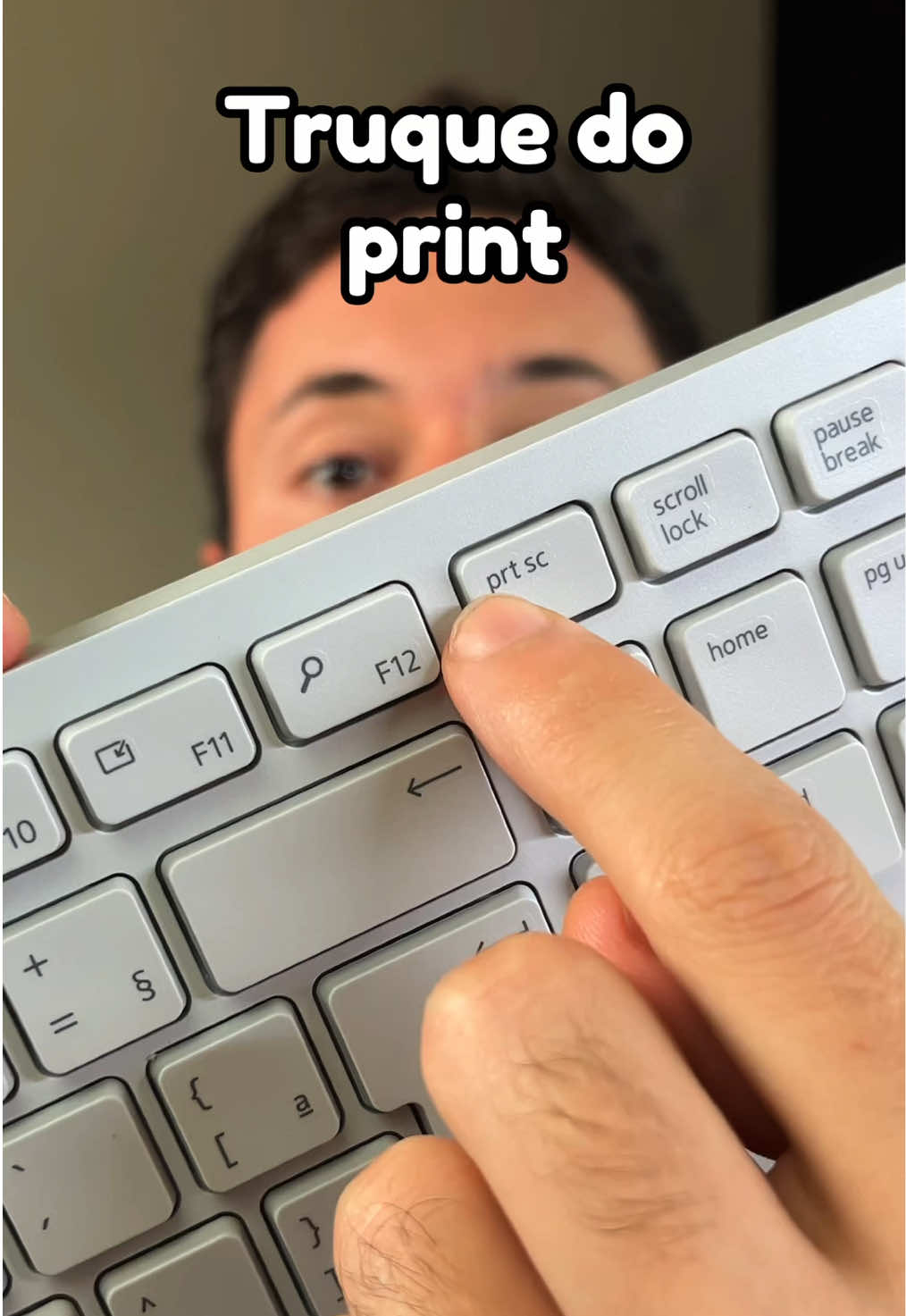 Truque do print no computador  . . . #dicas #truques #computador #windows #informatica #tutoriais #pctips #techtips #guicassiri 