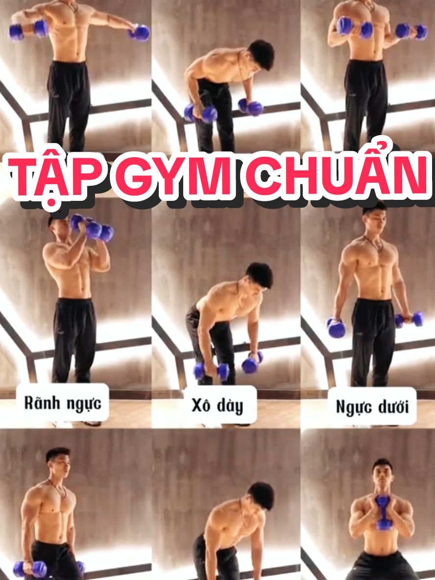 Tập thể dục tại nhà hiệu quả 😇 Các tư thế tập gym đúng cách 😃 Body building #taptheduc #taptheductainha #tapgymdungcach #tapgym #bodybuild #bodytraining #gym #gymmotivation #foryou 