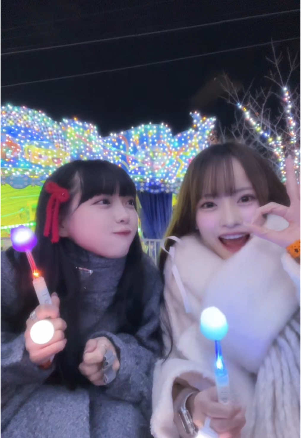 撮りたかった音源〜🫶🏻💕@ひなたま #高嶺のなでしこ #04 #イルミネーション 