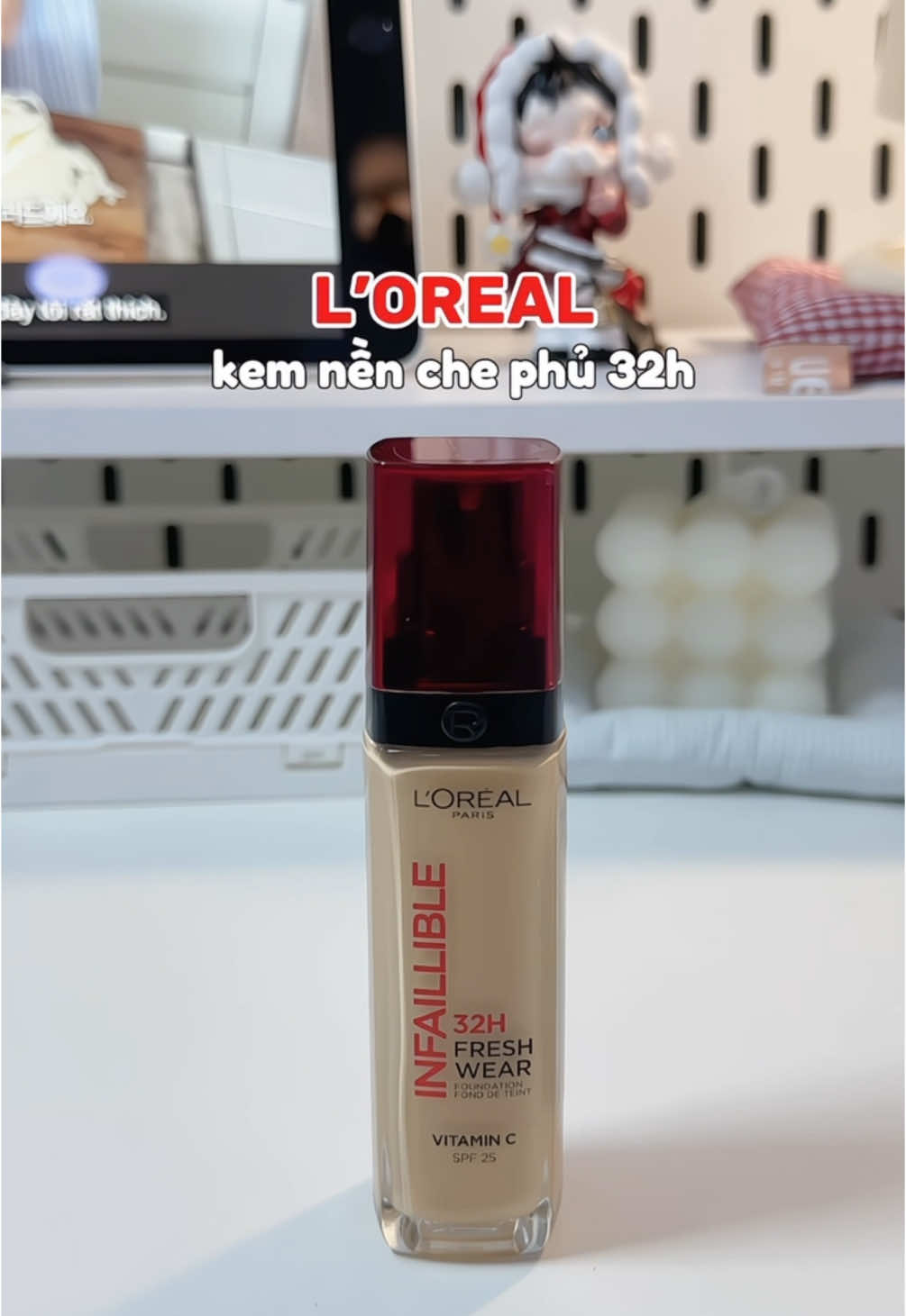 kem nền che phủ 32h L’Oreal Paris #weebuild #onlyaff #lorealparis #kemnennapdo #kemnen #makeup #goclamdep #unboxing #review #viral #xuhuong #muataitiktokshop 