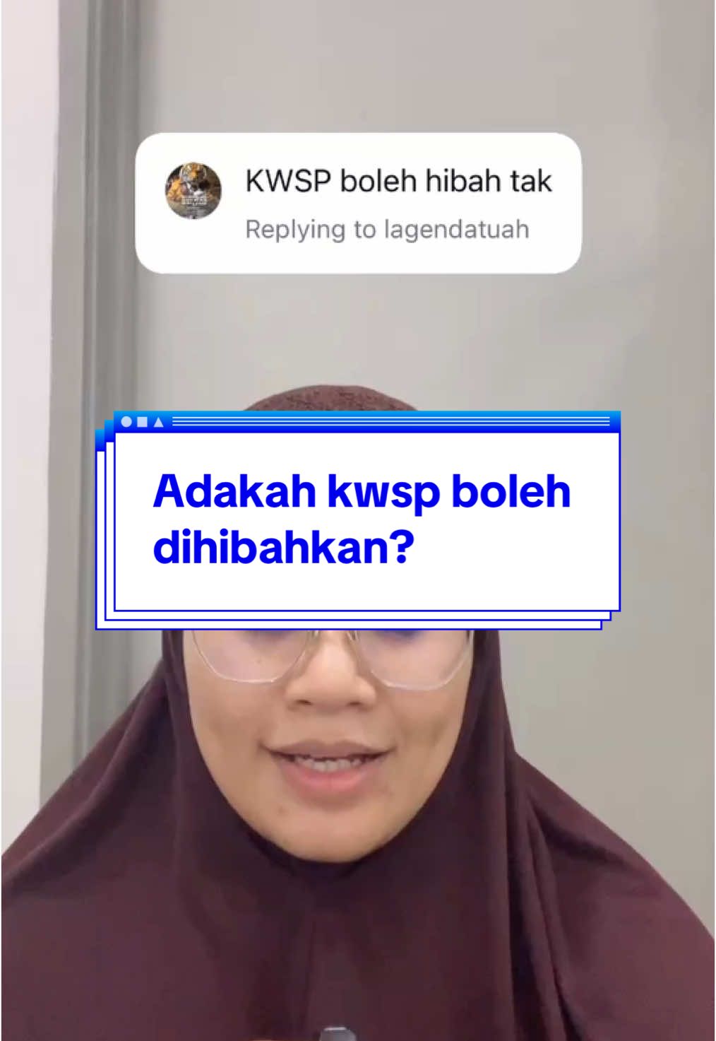 Adakah KWSP boleh dihibahkan? #hibah #wasiat #faraid #pusaka #LearnOnTikTok #tiktokguru #financeguru #unittrust #kwsp 