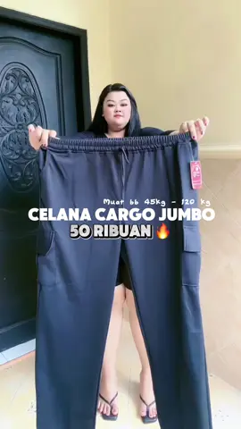 Celana cargo jumbo 50 ribuan , wajib cek out beb ini nyaman banget dipakainya 😚 #celanacargojumbo #celanacargowanita #celanacargojumbo #celanacargo 