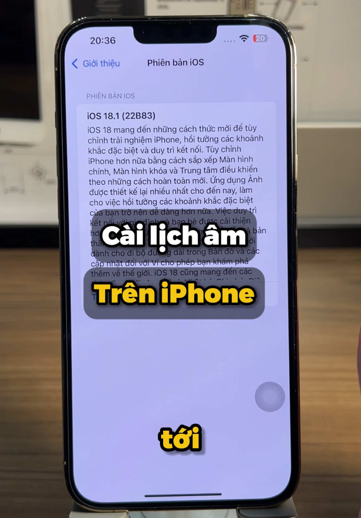 Cách cài lịch âm trên iPhone #appleno1 #suatao24h #iphone #suaiphone #suaiphonehanoi #meoiphonehay #meoiphone #tmgr 