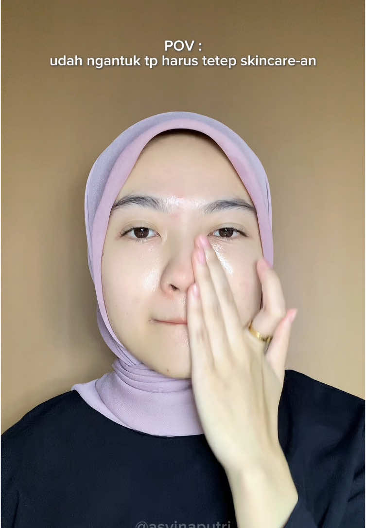 ada yg sama? walopun ngantuk hrs maksain skincare-an😃 @ilskin.id  #BersinarDenganPercayaDiri #ILSKIN #GlowAndBright #ILuvMySkin