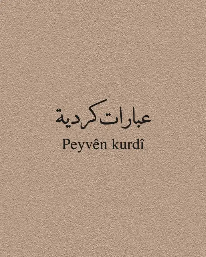 #عبارات_كرديه_جميلة🦋 #kurdistan #rojava_rojhlat_bakor_başor 