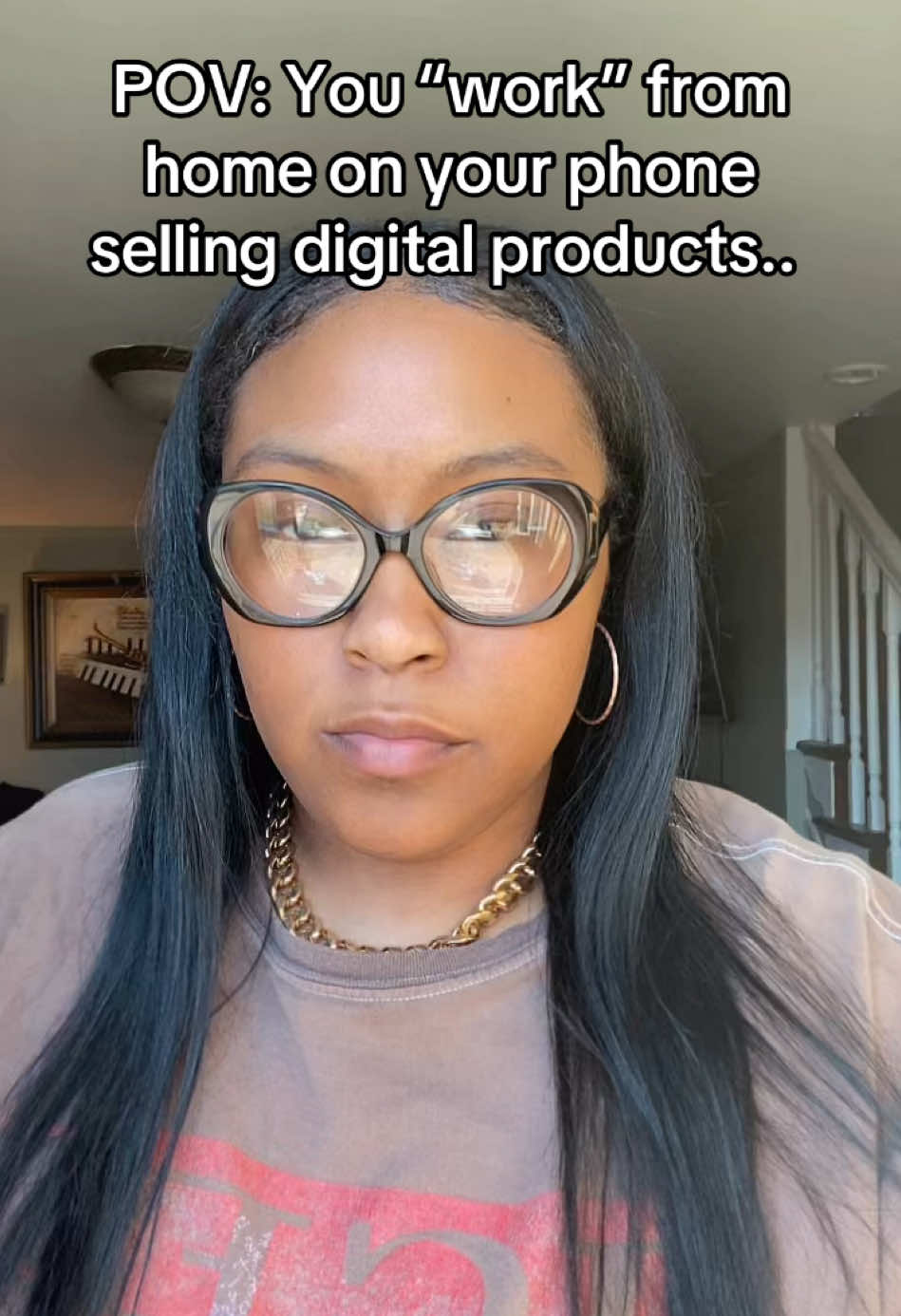 And thats the tea.. Comment “ready” if you want to work from home on your phone seling digital products, affiliate marketing, making content for brand deals, and other streams of income! Only clocking in for myself and you can too!  #workfromhomemom #workfromphone #makemoneyfromhome #sidehustle #digitalmarketing