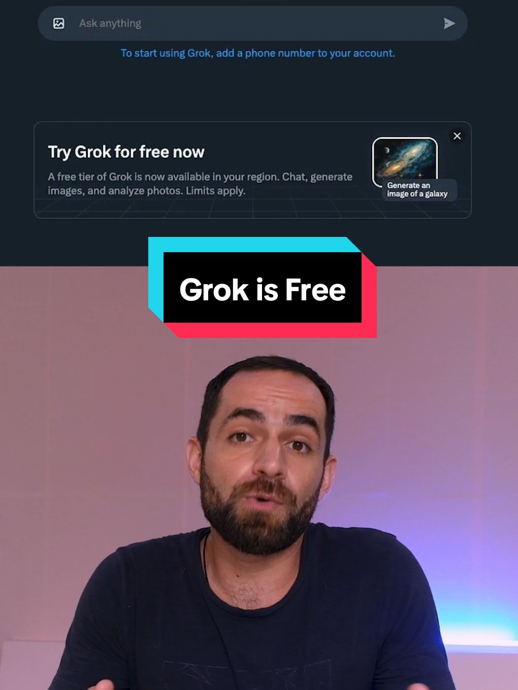 Grok AI is free for everyone now. Have you tried it yet? #xai #ai #grok #grok2 #grokai #grokfree #aichatbot #aichat #elonmusk