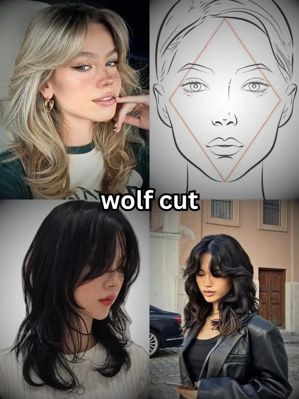 hairstyles according to face shape #hairstyle #haircut #wolfcut #wispybangs #layers #foryou #fyp #foryoupage #roundfacegirl #facehshape #viral 