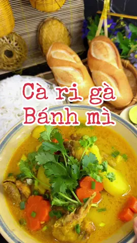 Nghe bảo đám dưới miền Tây lúc nào cũng có món cà ri gà ha mọi người #homnayangi #cooking #monngonmoingay #comnha #bếpcủathương 