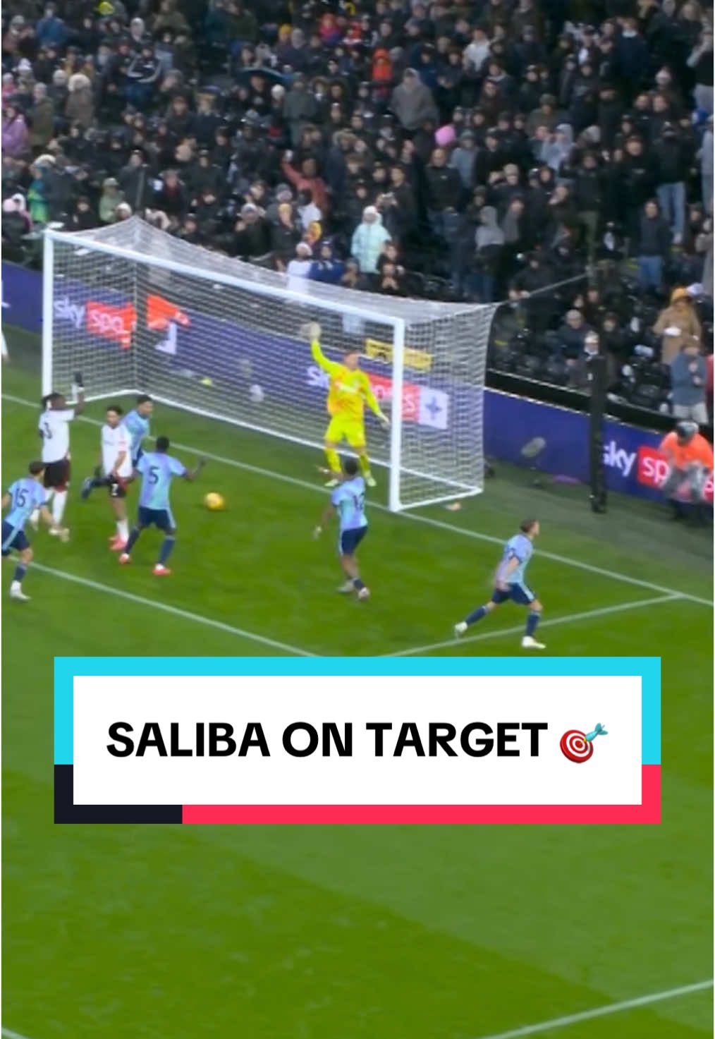 A second goal in the space of a week for our Wilo 👏 #arsenal #fyp #williamsaliba #PremierLeague 