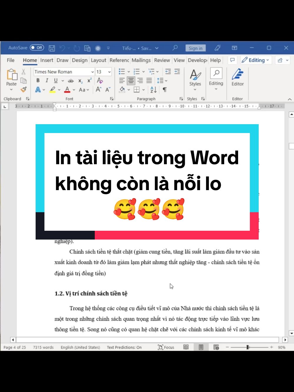 Trả lời @thanh.tm1223  In tài liệu trong Word không còn là nỗi lo #tinhocvanphong #LearnOnTikTok #word #hoctin99 