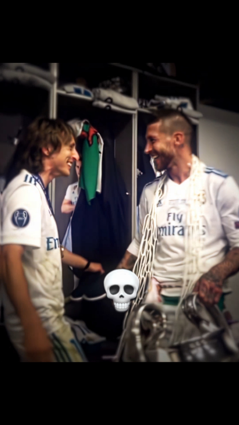 What are the bros doing? 😐💀 #ramos #edit #modric #fyp #trending #newviral #foryou #football #championsleague 