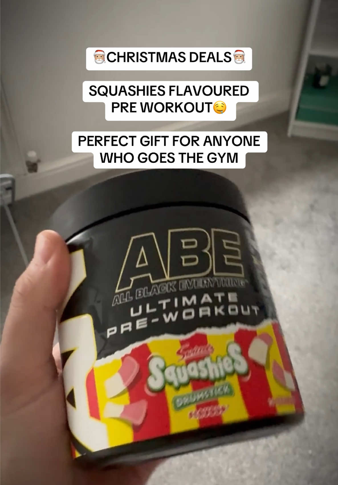 Applied Nutrition Squashies Flavoued Pre Workout #preworkworkout #appliednutrition #squashies #gymsupplements #tiktokshop 