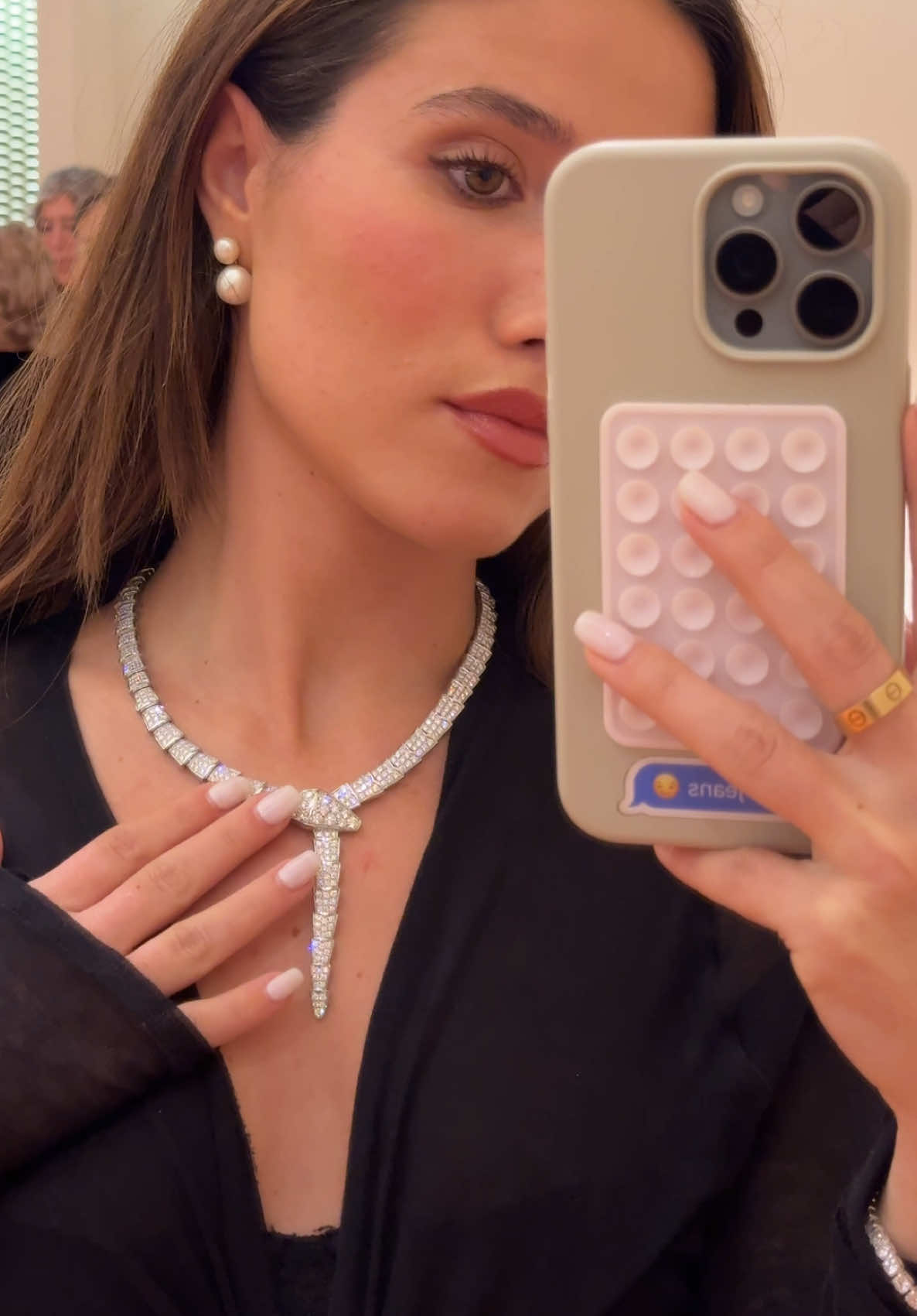 covered in 💎 #bvlgari #bvlgarihighjewelry #bvlgariserpenti #diamonds #luxury #coveredindiamonds 