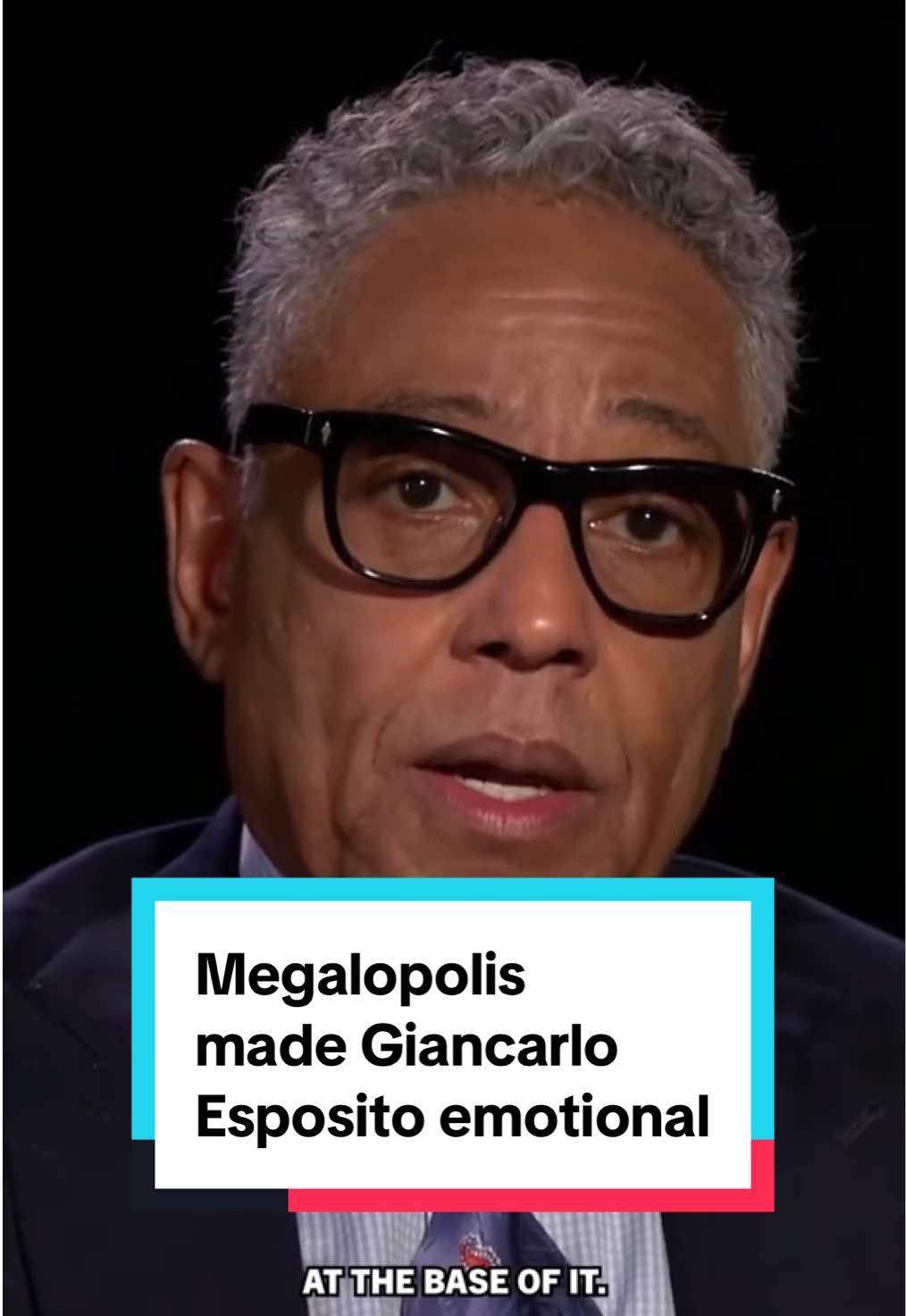 Megalopolis made Giancarlo Esposito emotional 🎬 Megalopolis 👤 Nathalie Emmanuel and Giancarlo Esposito #AdamDriver #GiancarloEsposito #Megalopolis #FrancisFordCoppola #NathalieEmmanuel