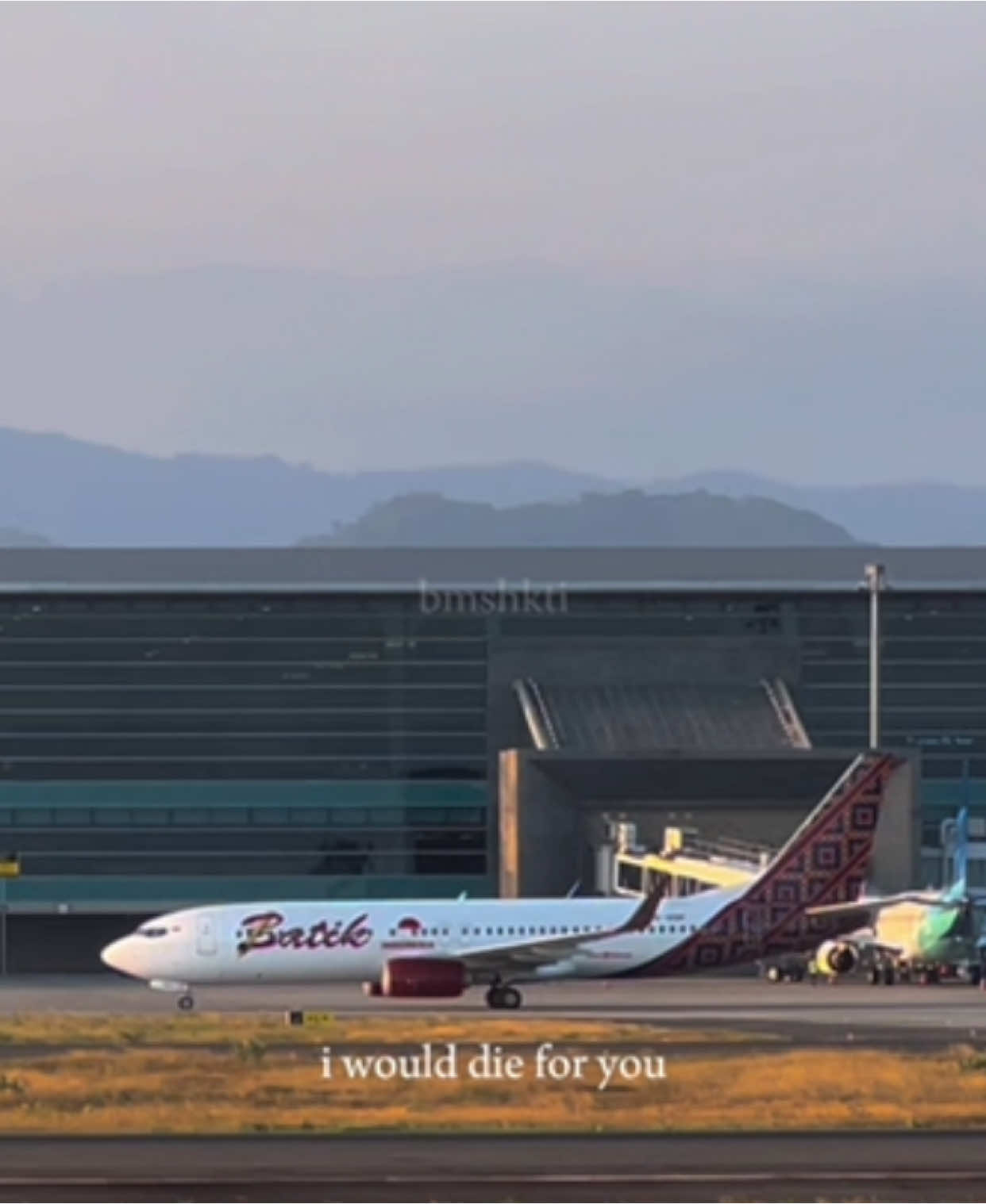 Yogyakarta Airport in Cinematic #aviation #airplane #yogyakarta #cinematic 