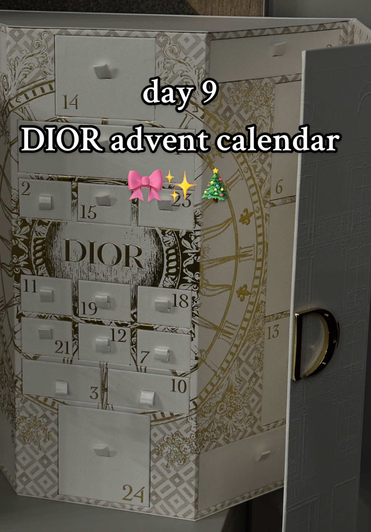 Unboxing my first luxury advent calendar ✨🎄 #dior #dioradventcalendar #adventcalendar #christmas #advent #unboxing #fyp #viral