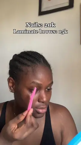 Just like that, a DIY babe was born!!😂😂 Lets just start counting the 72 days we have in January from now okay?🫶🏾 #fyp #DIY #nails #brows 