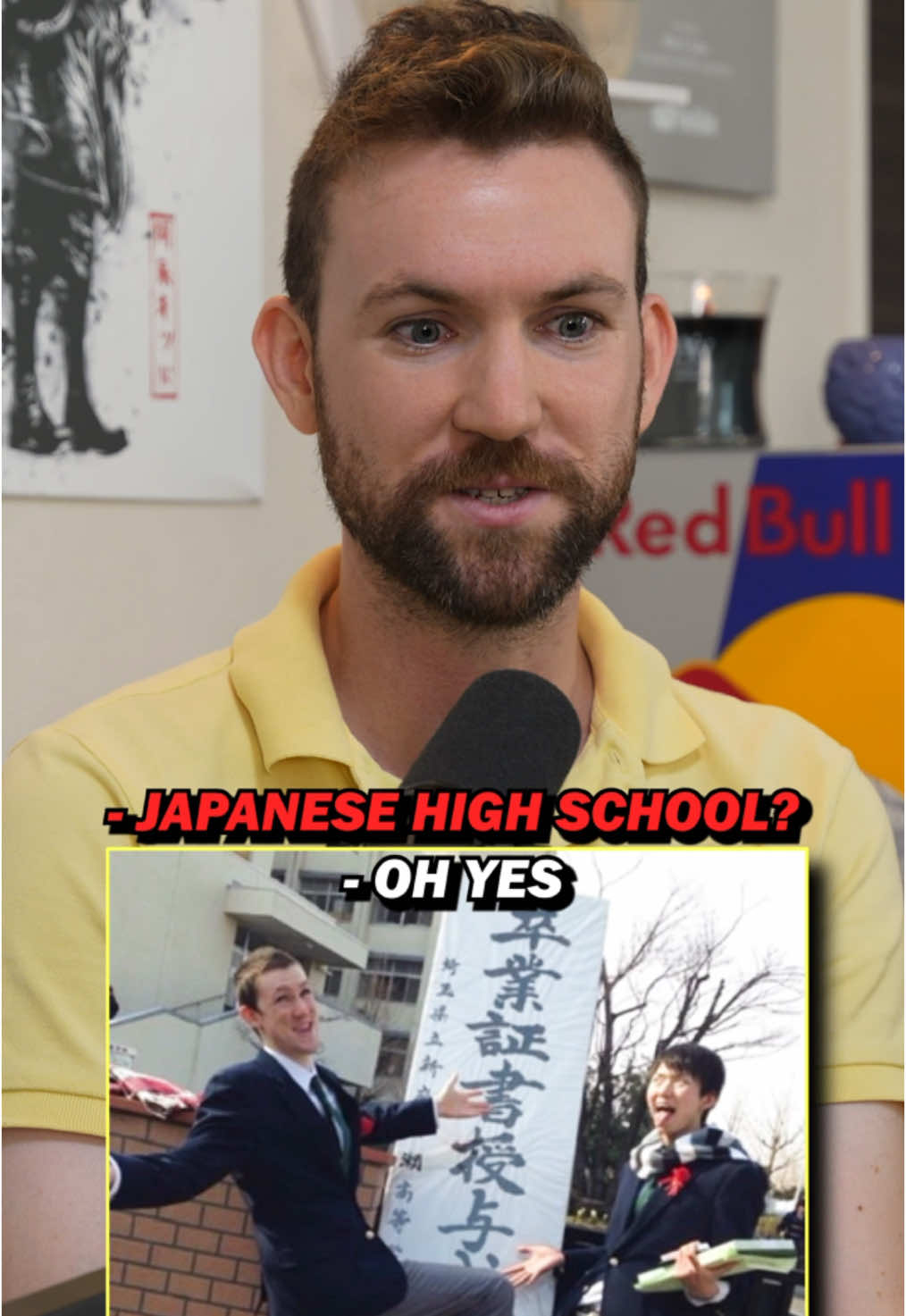 Japanese high school is cool🇯🇵 This episode of “Live in Tokyo” features Joshua, who is born and raised in Japan, but of British descent.  Series: “Live in Tokyo” on Max D. Capo YouTube channel Interviewee: @jj.jj.7 on instagram Link to YouTube channel and interview in bio . . . . . . #japanpodcast #japanese #halfjapanese #mixedjapanese #japaninterview #japantravel #japaneseculture #tokyorevengers