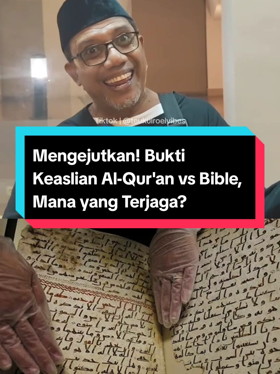 Tahukah kamu? Al-Qur'an memiliki bukti otentik yang terjaga sejak zaman Rasulullah, bahkan melalui uji karbon. Bagaimana dengan Bible? Mengapa teks aslinya baru muncul jauh belakangan? Simak fakta menarik ini dan pahami perbedaan signifikan antara keduanya. #kajiankristologi  #faktasejarah  #perbandinganagama  #fyp  #teukuiroelvibes 