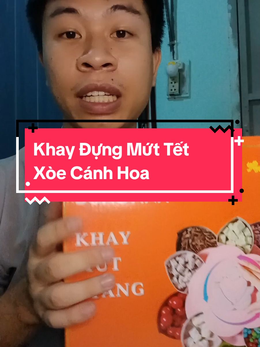 Khay Đựng Mứt Tết Xòe Cánh Hoa#khaymut #khaybanhkeo #tet 