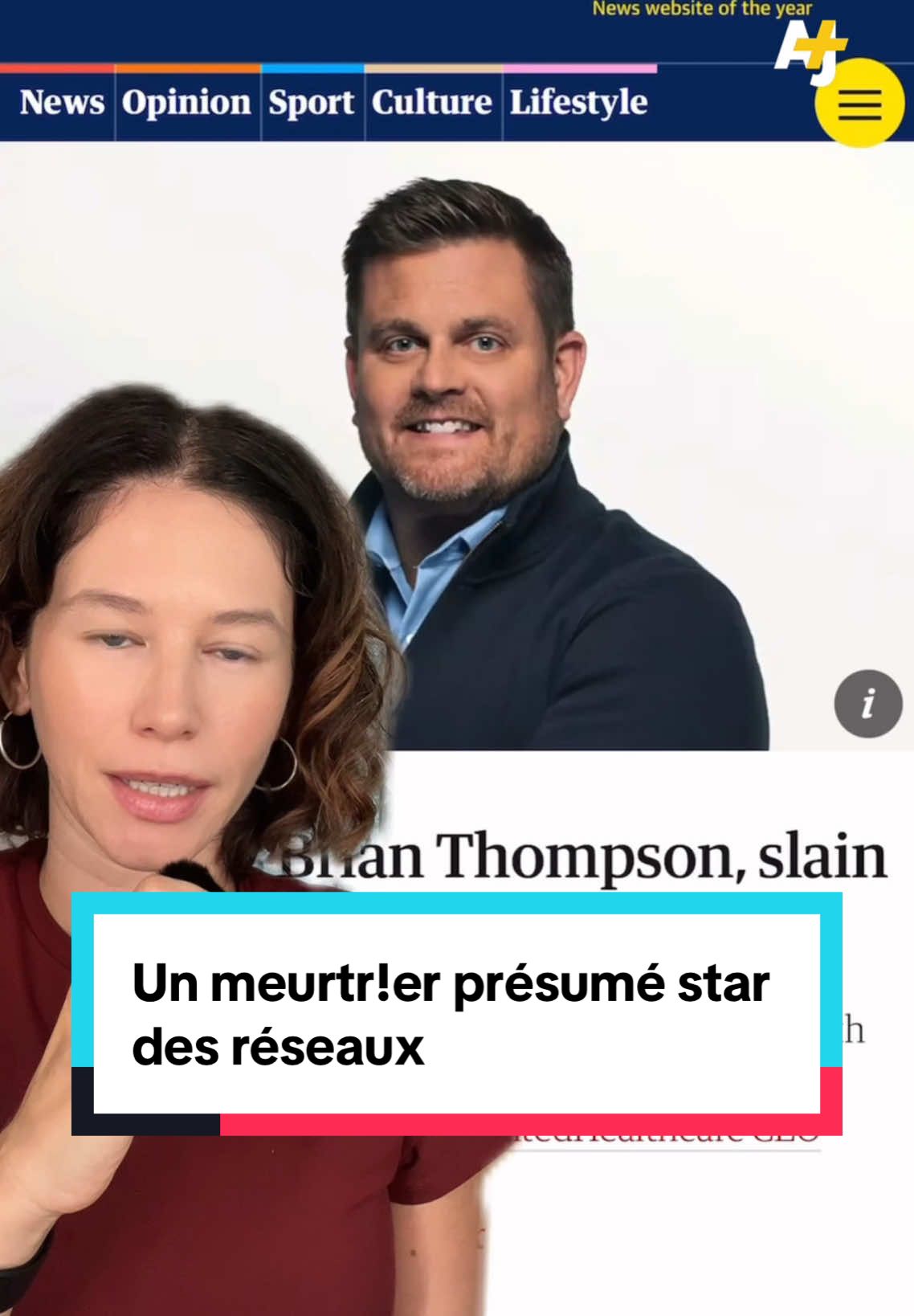 Pourquoi le meurtr!er présumé d’un PDG est devenu une star sur les réseaux ?  🎤 : @zazem  #ajplusfrançais #pdg #actualités 