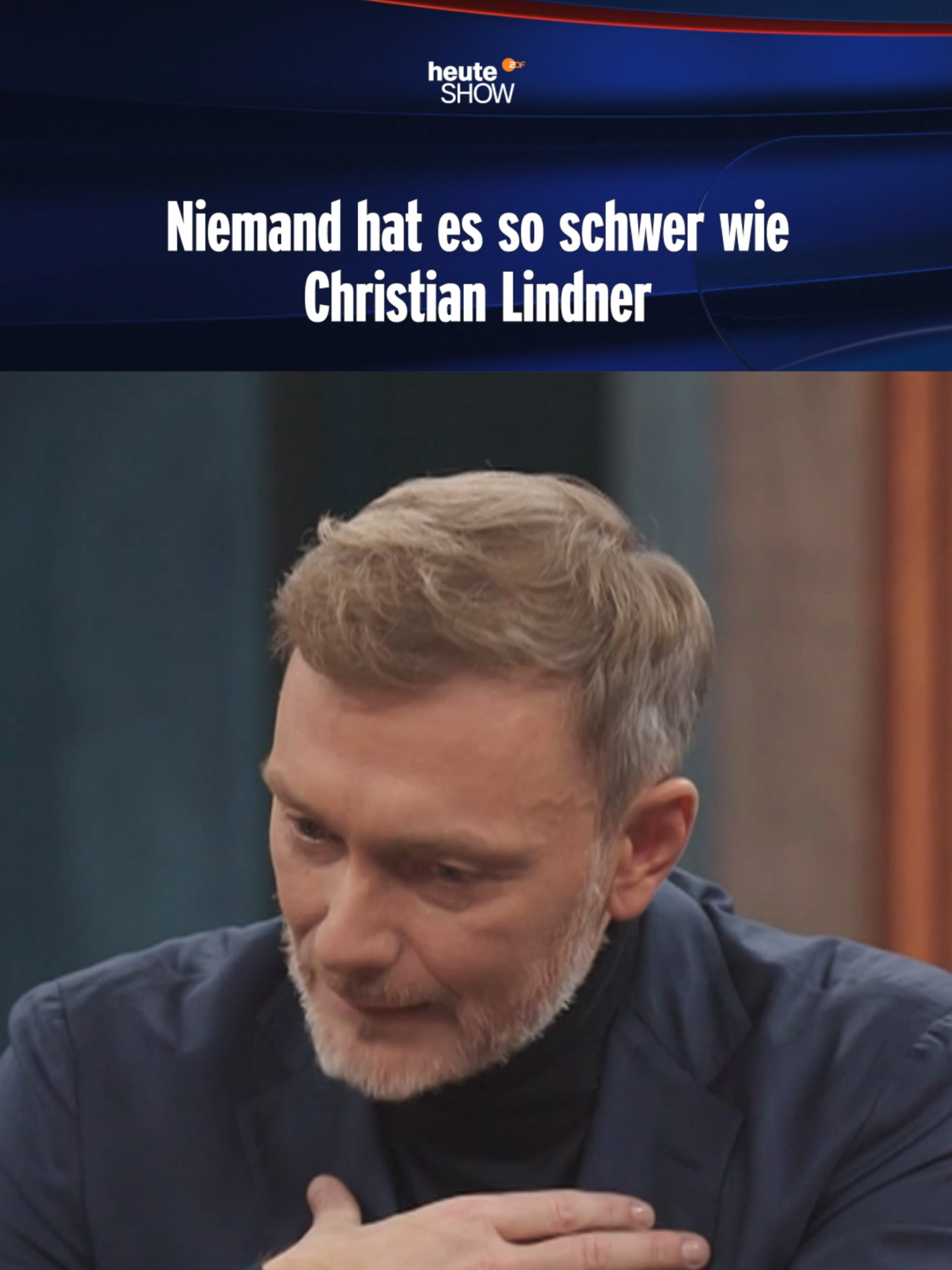 Er befindet sich in einer Lage #heuteshow