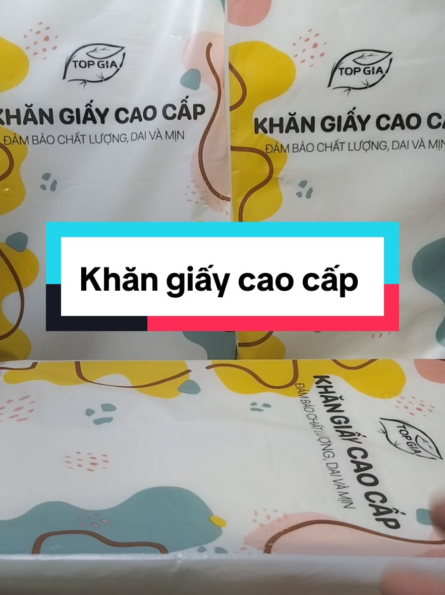 6 bịch khăn giấy cao cấp được tặng 3 móc treo xịn xò #khangiaytopgia #khangiay #xuhuongtiktok #tiepthilienket #@Tieungocshop #@Tieungocshop 