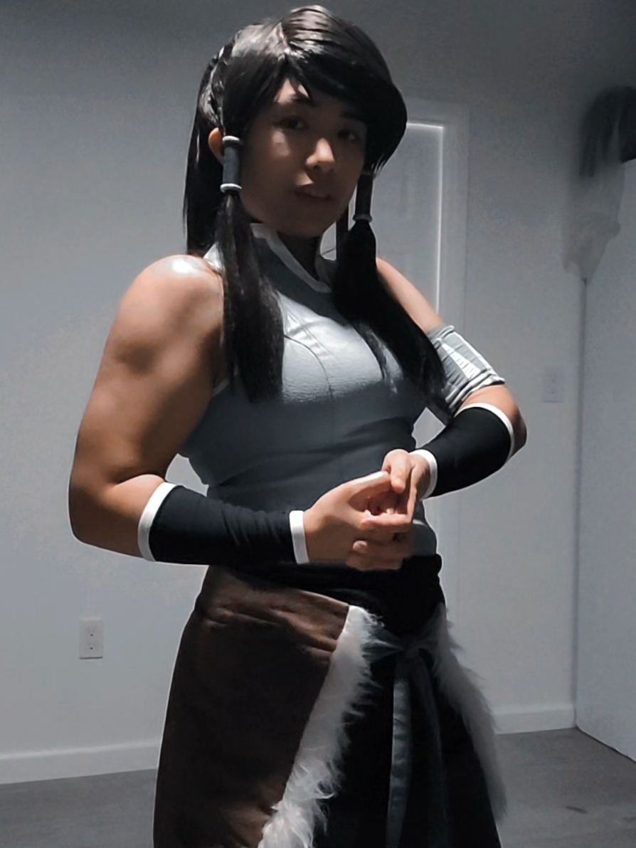 Absolutely evil that this audio takes off while I haven't had a meaningful workout in months due to a wrist injury #legendofkorra #korracosplay #korrasami #avatarthelastairbender #atla #lok #legendofkorracosplay #fortnite #korrafortnite #fortniteavatar 