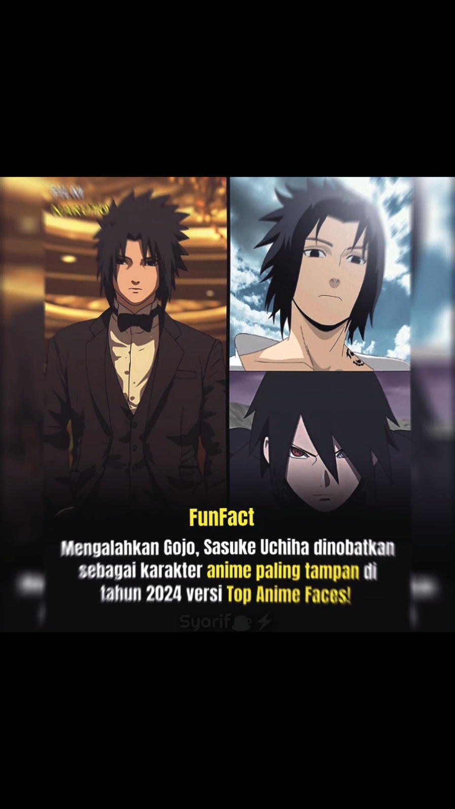 karakter anime lawas loh ini 🤙🏻😜 #syarif☕ #uchihasasuke #narutoshippuden #animeedit #sasukeuchiha #sasuke #sasukeuchiha sc pict:FILM NARUTO 