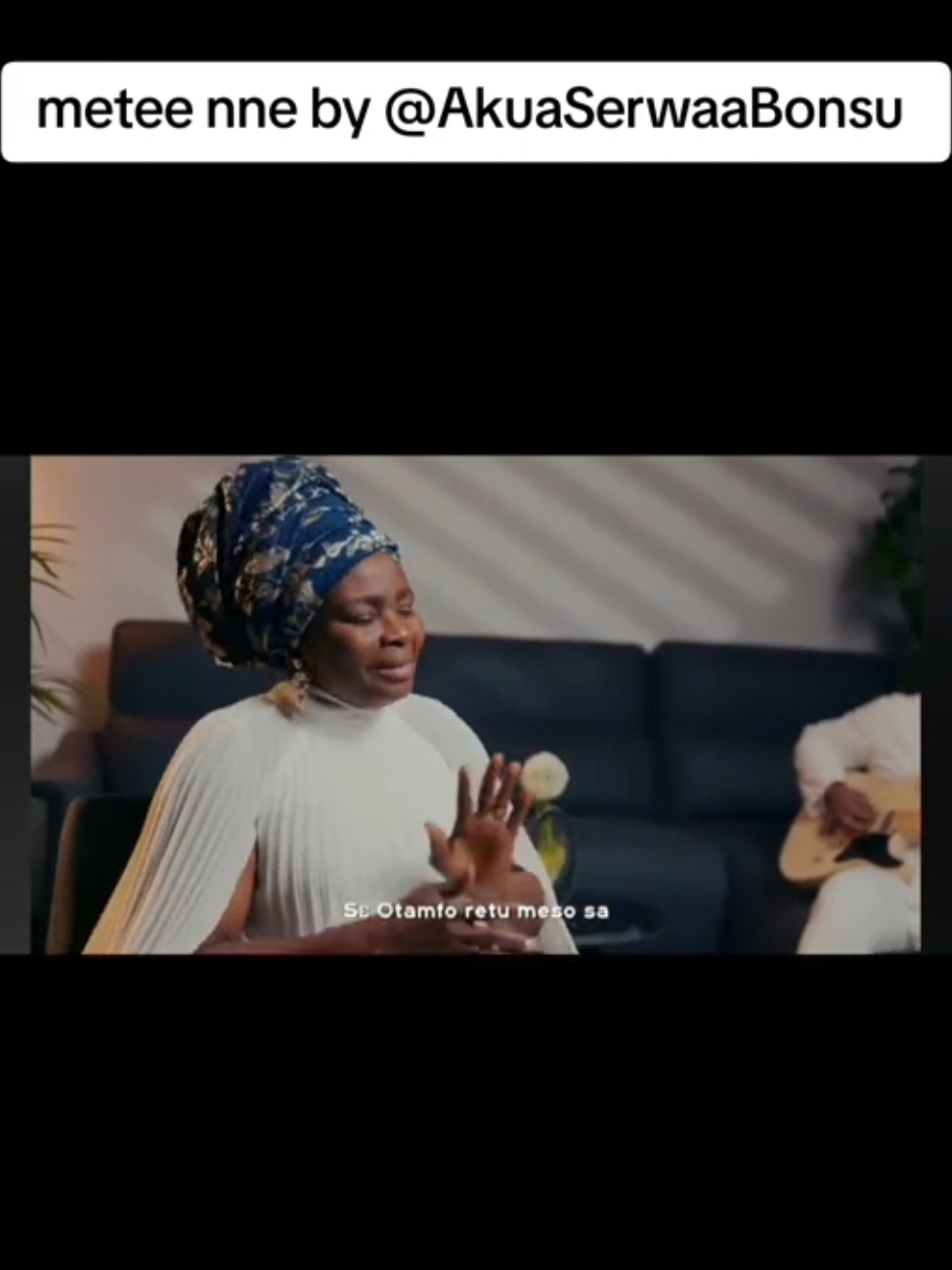 As we go through this new week Lord🙏🙏 #meteenne Song Title: "Metee nne" composed and sung by #akuaserwaabonsu Full video available on YouTube (Akua Serwaa Bonsu Official) Bass: @Luckystar Band Video 📹 @kwasmanofficial #ghanamusic #akuaserwaabonsu #meteenne #ghanatiktok🇬🇭 #tiktokgermany