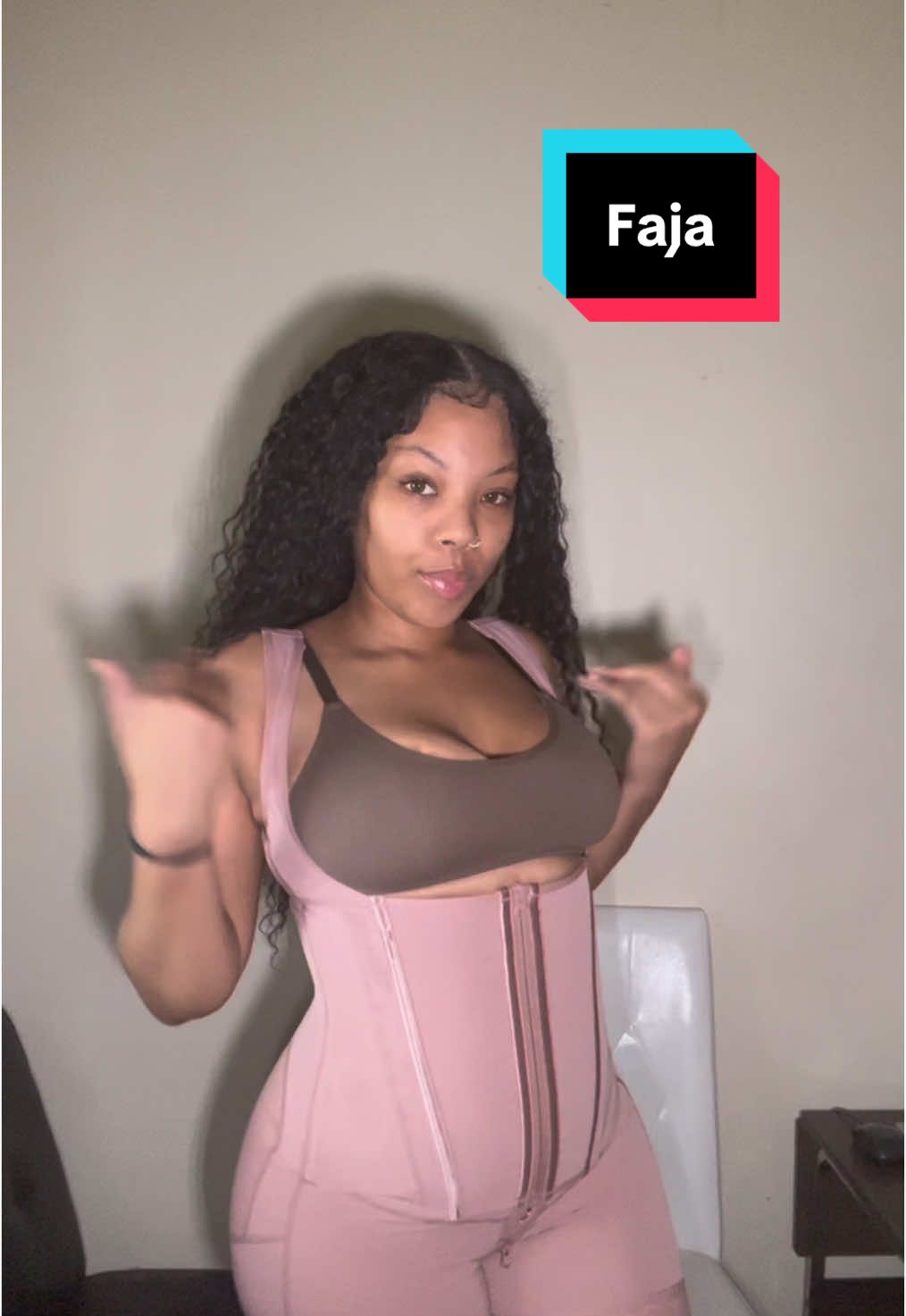 Faja training isnt for the weak 😅 #faja #fajas #fajate #fajabodysuit #CapCut 